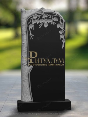 Памятник из гранита Берёзка 26 — ritualum.ru Памятник из гранита Берёзка 26 — ritualum.ru