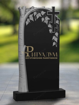 Памятник из гранита Березка 5 — ritualum.ru Памятник из гранита Березка 5 — ritualum.ru