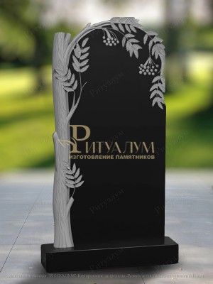 Памятник из гранита Рябина 1 — ritualum.ru