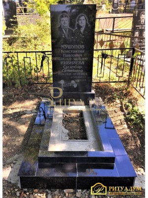 Памятник из гранита "Стандарт семейный" — ritualum.ru