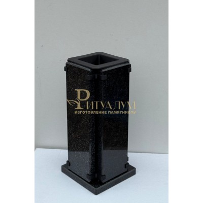 Ваза гранитная 08 — ritualum.ru